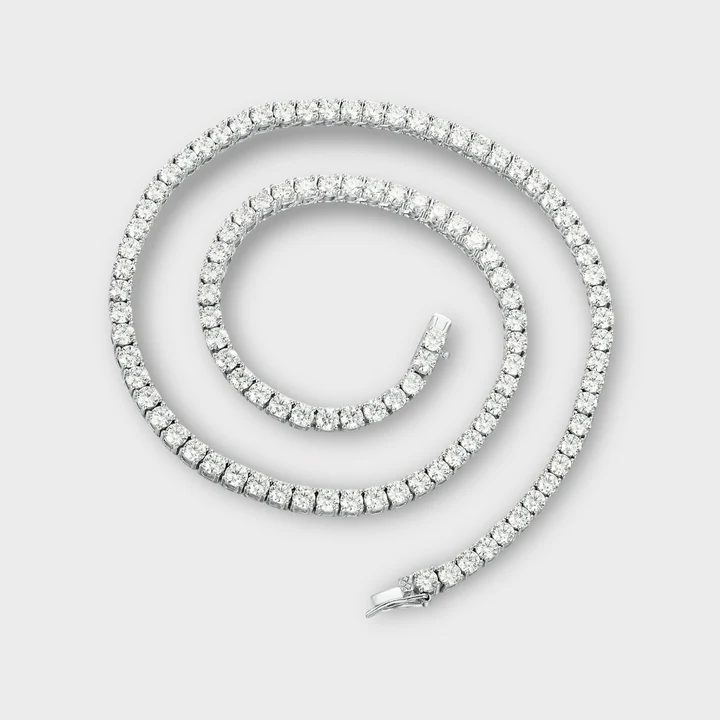 VVS1 Moissanite Tennis Chain Necklace